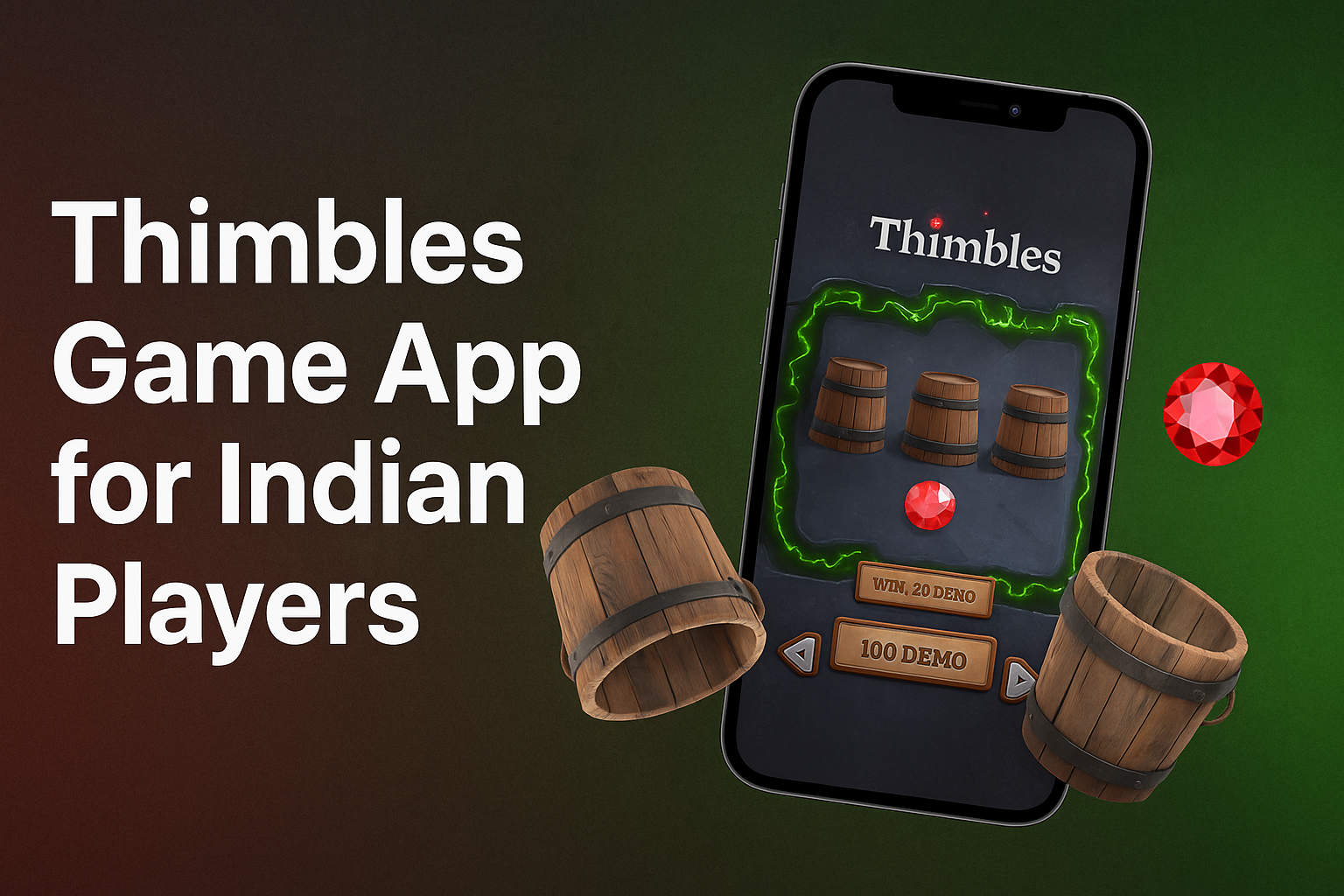 Thimbles Game App For Players