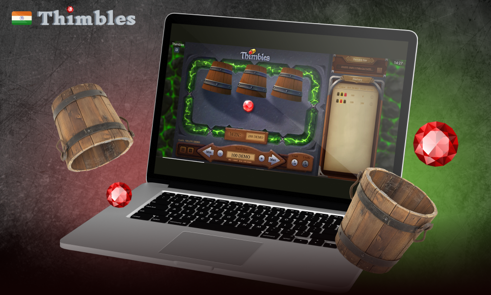 Indian gamblers get a fresh take on the traditional shell trick with Thimbles game