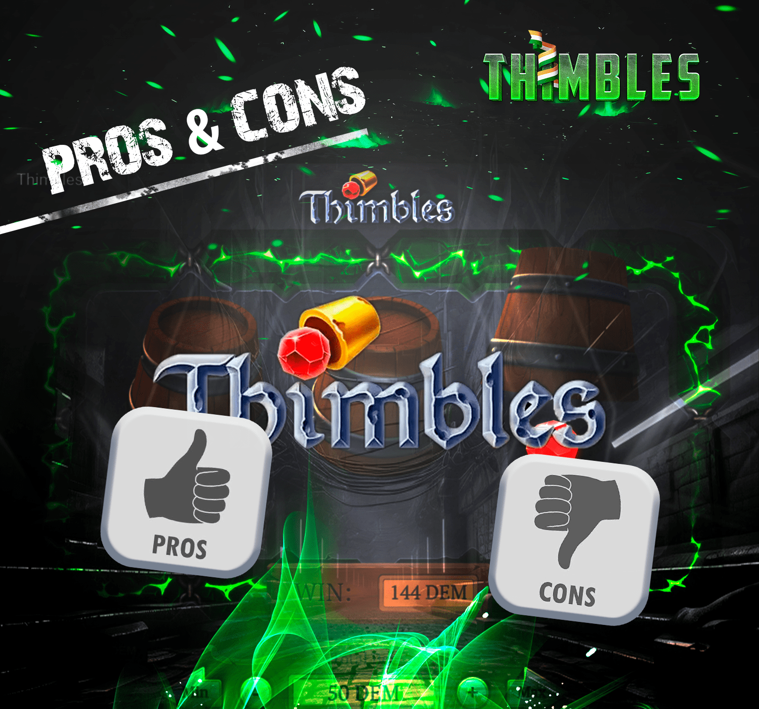 Explore the advantages and disadvantages of Thimbles