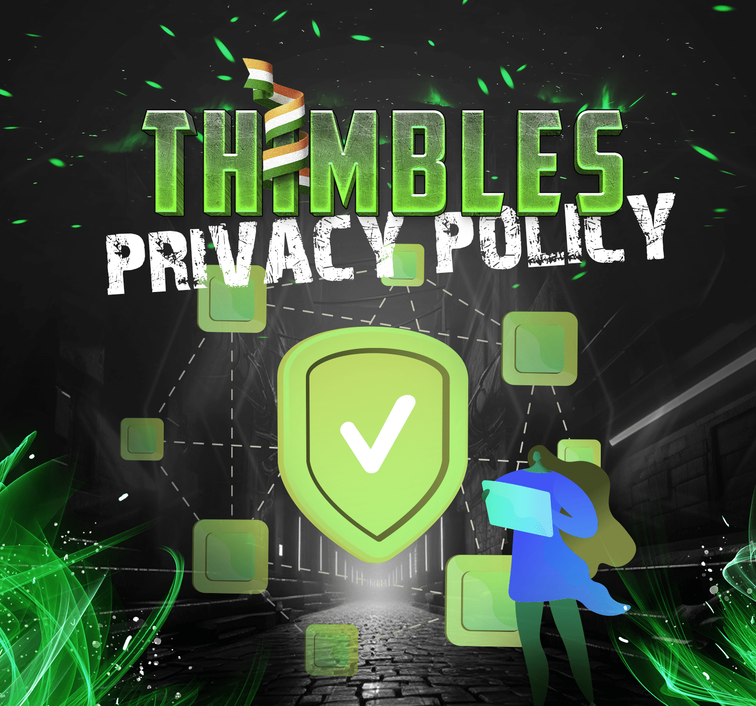 Learn how personal data is processed before playing Thimbles